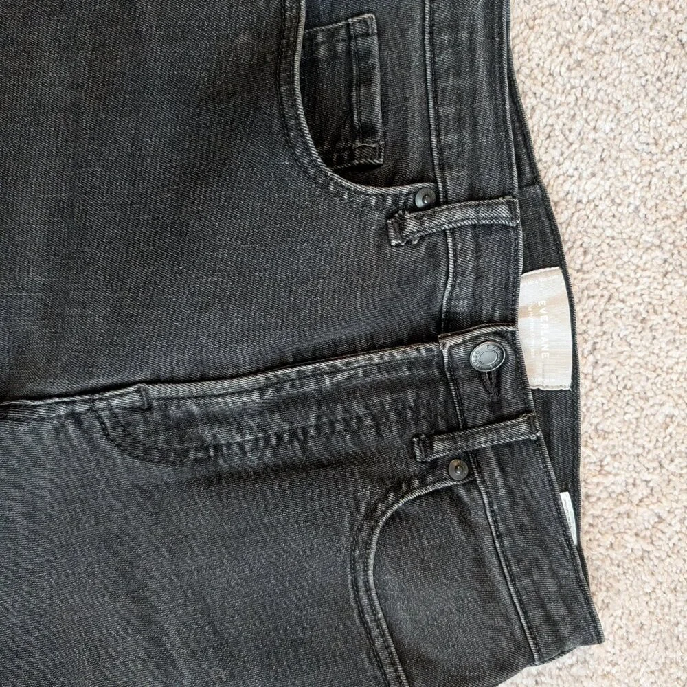 Everlane High Rise Skinny Washed Black Jeans size 27 - Picture 2 of 12